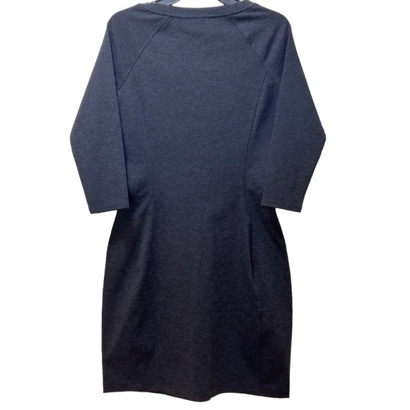 Merrell Dress Dark Heather Gray Long Sleeve Pullover W/Pockets Size-M NWT - Picture 2 of 8